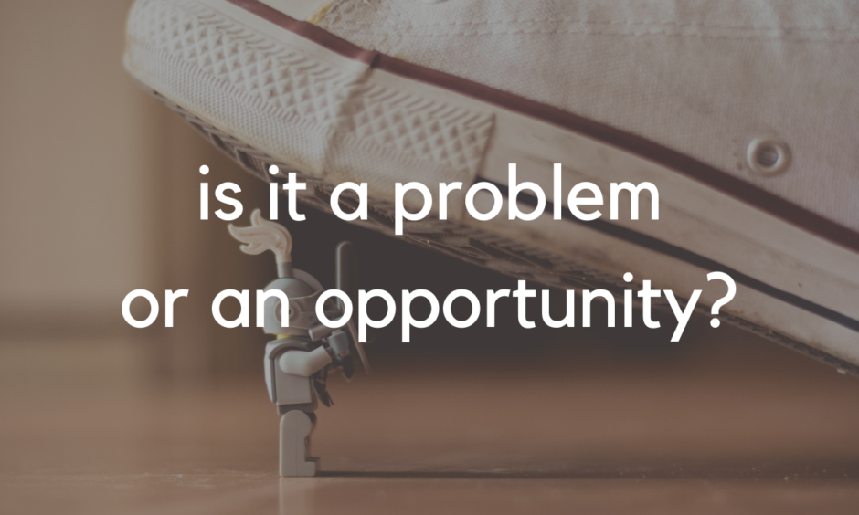 Seeing an Opportunity Where There Was a Problem: That is What Led